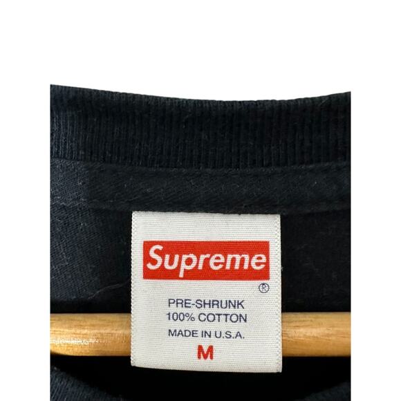 SS18 MARK GONZALES SUPREME Repeating Logo GONZ LOGO Graphic T-Shirt Medium - Picture 3 of 4